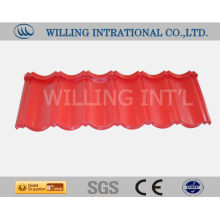 European standard high quality stone coated steel roofing tile